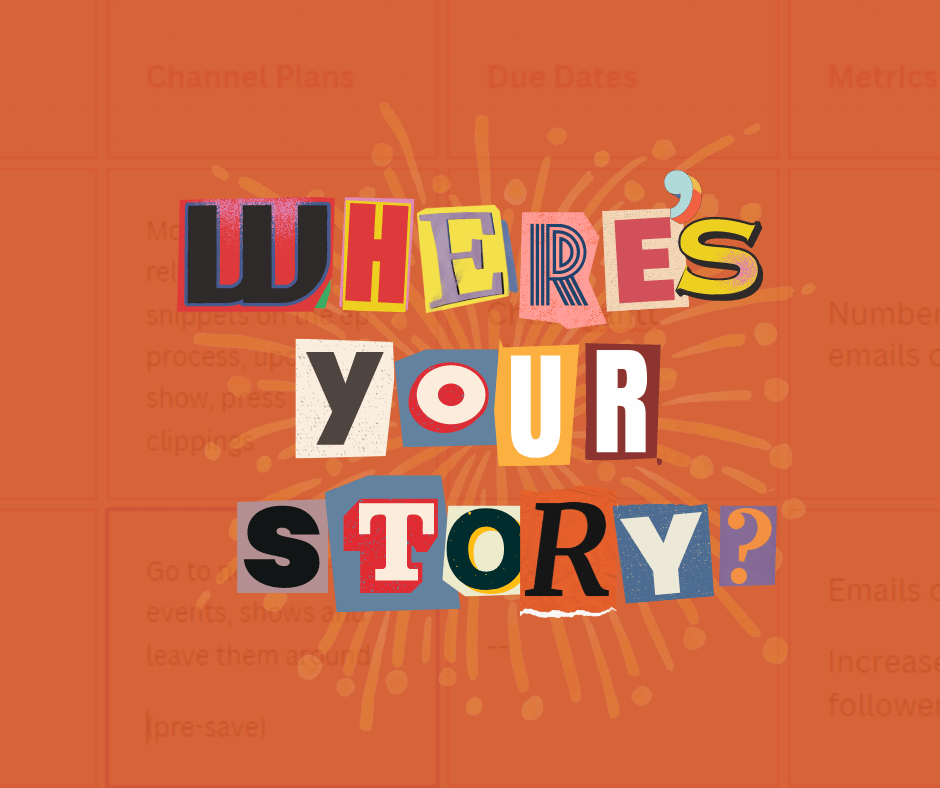 Where’s your story? A basic guide to Music&nbsp;PR